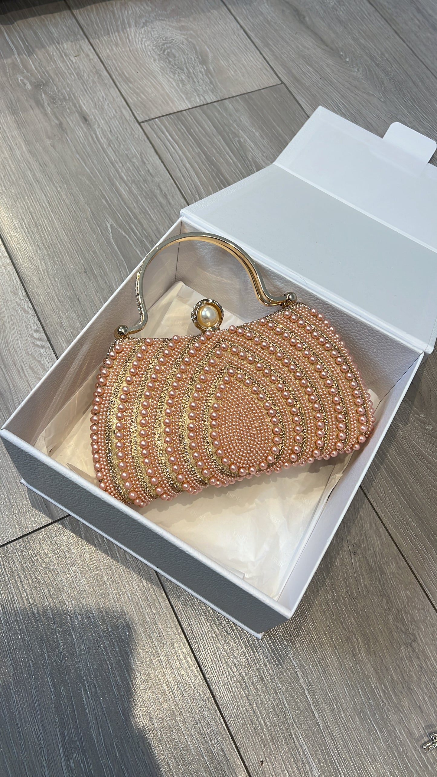 Pearly sparkly bag